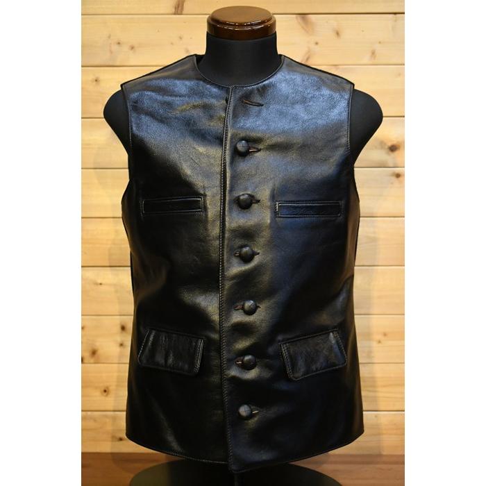 Aero Leathers（エアロレザー） AERO LEATHER レザーベスト Shackleton
