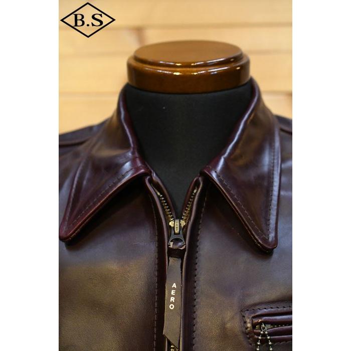AERO LEATHER エアロレザー フードカーコート S 楽天市場】エアロレザー AERO LEATHER エリートコレクション