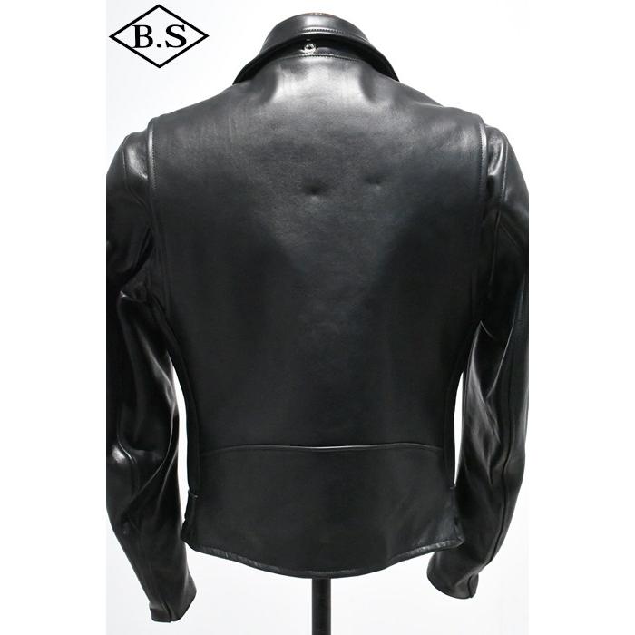 ロクロクロクレザーウェア 666 LEATHER WEAR トリプルシックス LJM-7 (JSLO401)  ワンスター ライダースジャケット BLACKの画像