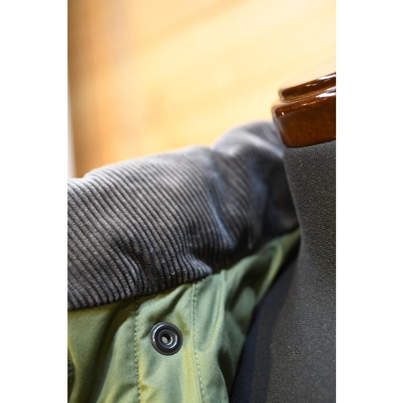 ACVM アディクトクローズ キルティングジャケット ADDICT CLOTHES ACV-QLT01WX WAXED COTTON QUILTED JACKET  ARMY グリーン｜barnstormer2｜06