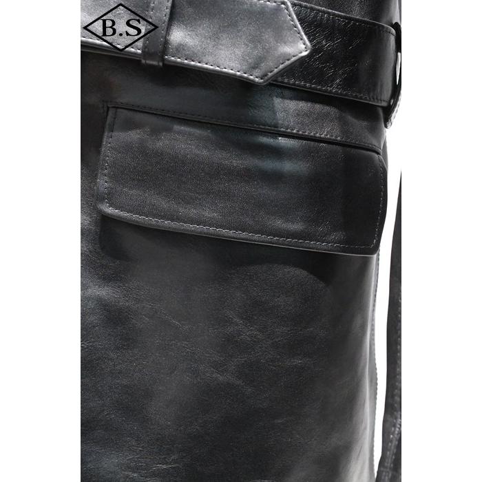 アトラクションズ Attractions レザージャケット Lot.501 Shawl Collar