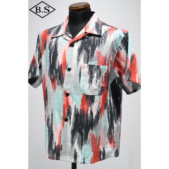 アトラクションズ Attractions シアサッカーシャツ Lot.880 Multi