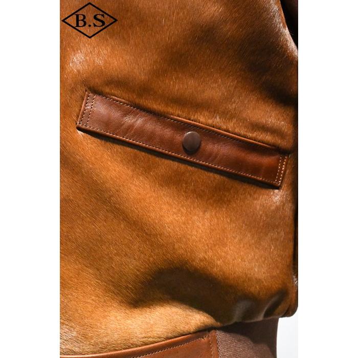 アトラクションズ Attractions レザージャケット Lot.625 Hair On