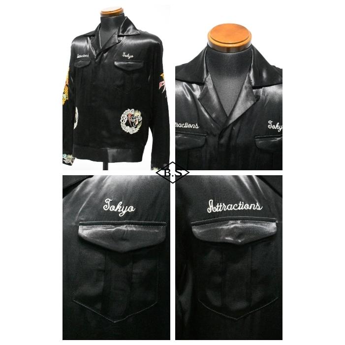アトラクションズ Attractions アウター Lot.873 Souvenir Rayon Jacketの画像