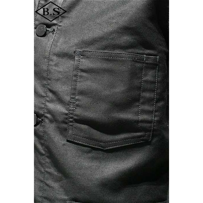 アトラクションズ Attractions アウター Lot.802 Black Moleskin