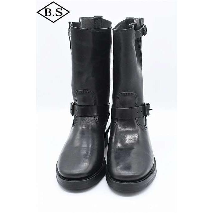 アトラクションズ Attractions ビルトバック BILTBUCK ブーツ Lot.603 Engineer Boots “The Pioneer” / -Guidi Horsebutt- BLACKの画像