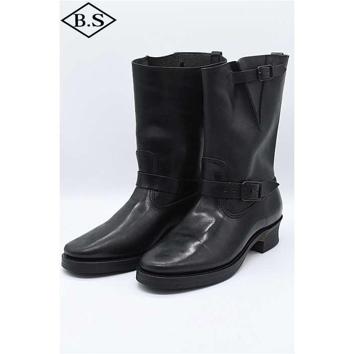 アトラクションズ Attractions ビルトバック BILTBUCK ブーツ Lot.603 Engineer Boots “The Pioneer” / -Guidi Horsebutt- BLACKの画像