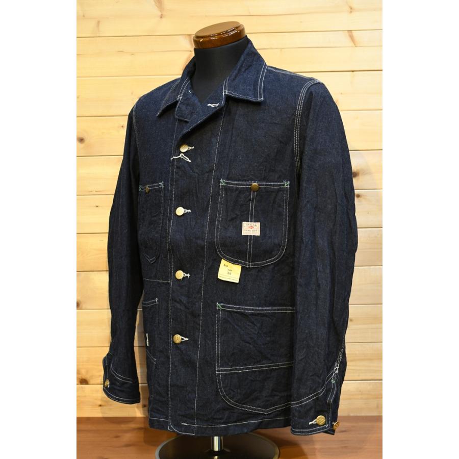 シュガーケーン カバーオール Sugar Cane SC14371 11oz BLUE DENIM WORK COAT デニム ワーク コート｜barnstormer2｜02