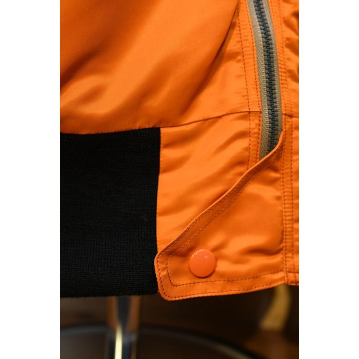 バズリクソンズ アウター BUZZ RICKSON’S BR15165 Type ORANGE L-2B FLITE WEAR TALON TEST FORCEの画像