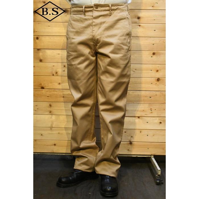 バズリクソンズ BUZZ RICKSON’S パンツ BR40025A ORIGINAL SPEC CHINOS チノ ベージュ｜barnstormer2｜02