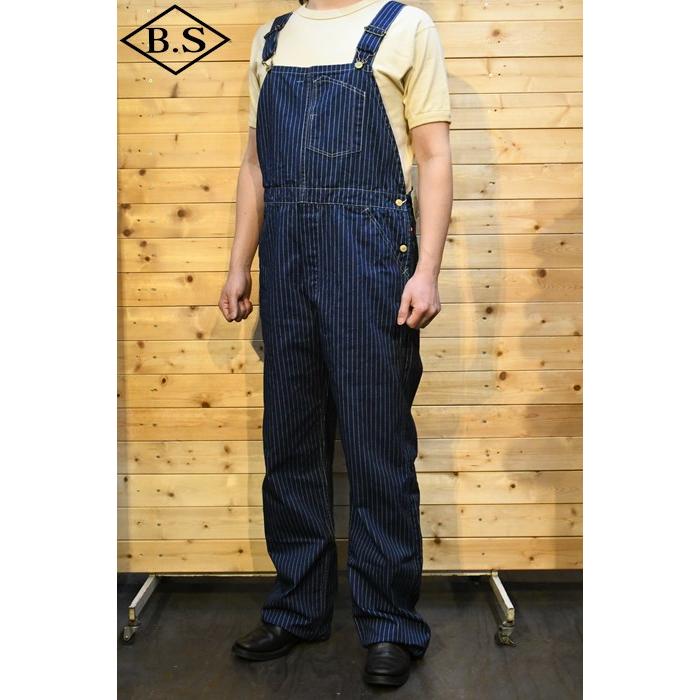 HEAD LIGHT オーバーオール\"9oz.WABASH STRIPE HEAD LIGHT（ヘッドライト） 】 【 9oz. 】 ウォバッシュ