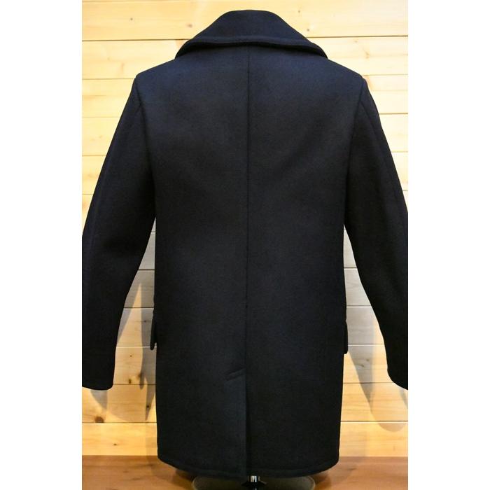 バズリクソンズ アウター BUZZ RICKSON’S BR14146 PEA-COAT LONG MODEL WOOL LINING NAVAL CLOTHING FACTORY ネイビーの画像