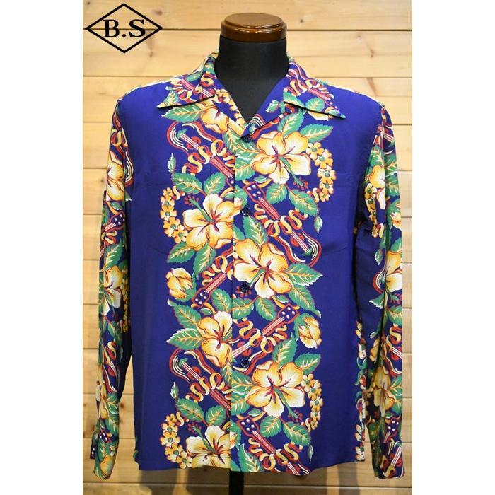 SUN SURF サンサーフ 長袖アロハシャツ SS29202 “BLESSING GIFT FROM