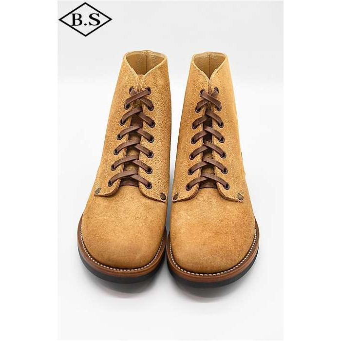 バズリクソンズ BUZZ RICKSON’S ブーツ BR02800 SHOE, SERVICE, REVERSE UPPER, COMPOSITION SOLE Type M-43 CAMELの画像