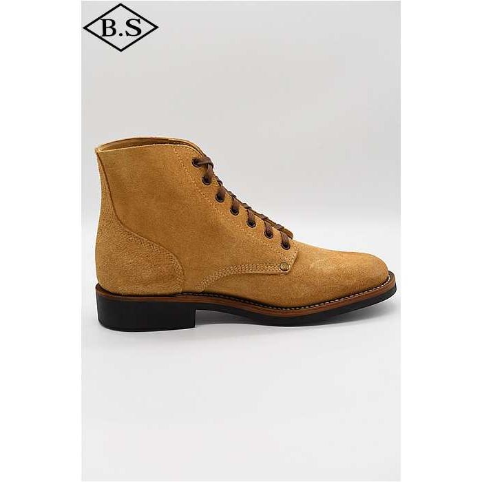 バズリクソンズ BUZZ RICKSON’S ブーツ BR02800 SHOE, SERVICE, REVERSE UPPER, COMPOSITION SOLE Type M-43 CAMELの画像