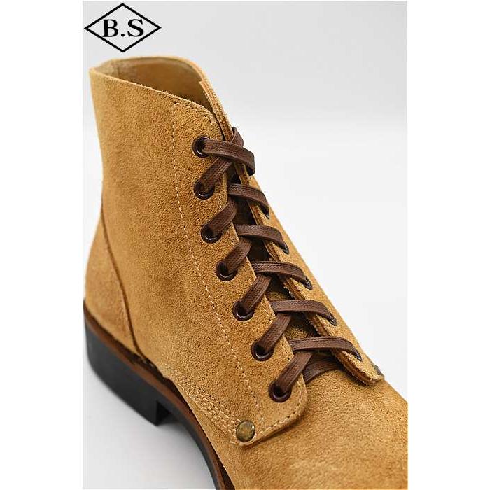 バズリクソンズ BUZZ RICKSON’S ブーツ BR02800 SHOE, SERVICE, REVERSE UPPER, COMPOSITION SOLE Type M-43 CAMELの画像