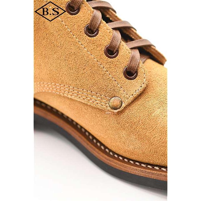 バズリクソンズ BUZZ RICKSON’S ブーツ BR02800 SHOE, SERVICE, REVERSE UPPER, COMPOSITION SOLE Type M-43 CAMELの画像