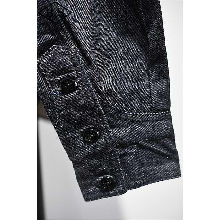 ミスターフリーダム Mr.Freedom 長袖シャツ SC29370 MFSC ”SUBMARINER” 11oz ”OKINAWA”DENIM ”BUBBLEHEAD”CPO Shirts ワンウォッシュの画像