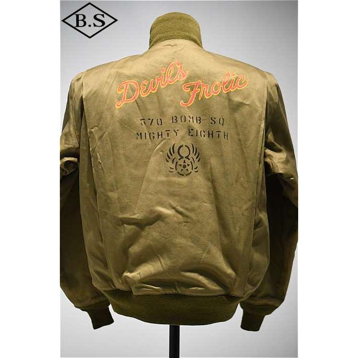 バズリクソンズ BUZZ RICKSON’S アウター BR15573 JACKET, COMBAT, WINTER TYPE TANKERS SLASH POCKET BUZZ RICKSONS MFG.CO. 570th BOMB. SQ. KHAKI バズリクソンズ BUZZ RICKSON’S アウター BR15573 JACKET, COMBAT, WINTER TYPE TANKERS SLASH POCKET BUZZ RICKSONS MFG.CO. 570th BOMB. SQ. KHAKI
