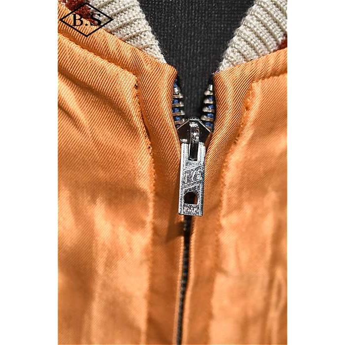 テーラー東洋 TAILOR TOYO スカジャン TT15682-119 Early 1950s Style Acetate Souvenir Jacket “WHITE DRAGON” × “EAGLE” BLACKの画像