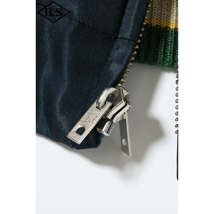 テーラー東洋 TAILOR TOYO スカジャン TT15683-119 Early 1950s Style Acetate Souvenir Jacket “DRAGON HEAD” × “EAGLE” (AGING MODEL) BLACKの画像