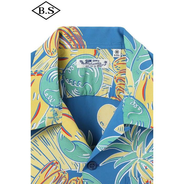 SUN SURF サンサーフ アロハシャツ SS39415 RAYON HAWAIIAN SHIRT