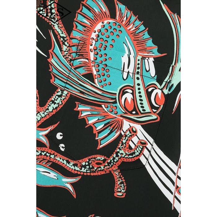 ドラゴンボーラー SS39417 サンサーフ “BUG EYED FISH 楽天市場】サンサーフ SUN SURF SS39417 半袖 レーヨン ハワイアン