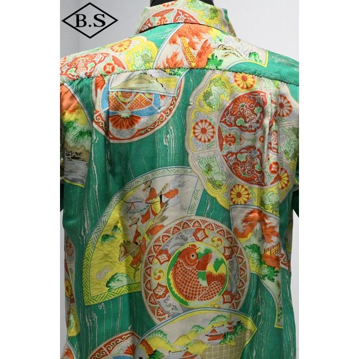 サンサーフ SUN SURF アロハシャツ Lot No.SS39482 / SUN SURF SPECIAL EDITION “HISTORICAL POTTERY” GREENの画像
