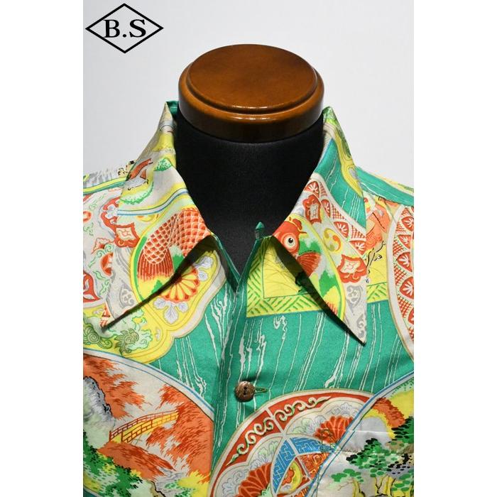 サンサーフ SUN SURF アロハシャツ Lot No.SS39482 / SUN SURF SPECIAL EDITION “HISTORICAL POTTERY” GREENの画像