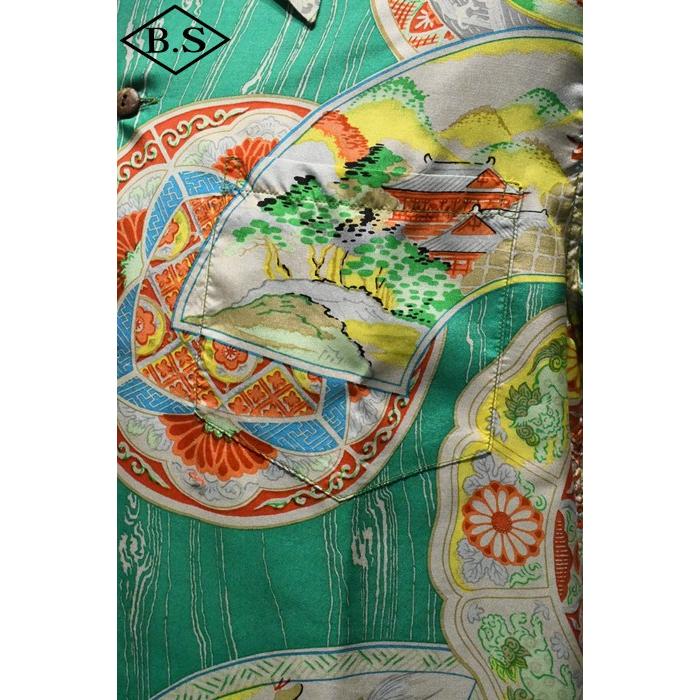 サンサーフ SUN SURF アロハシャツ Lot No.SS39482 / SUN SURF SPECIAL EDITION “HISTORICAL POTTERY” GREENの画像