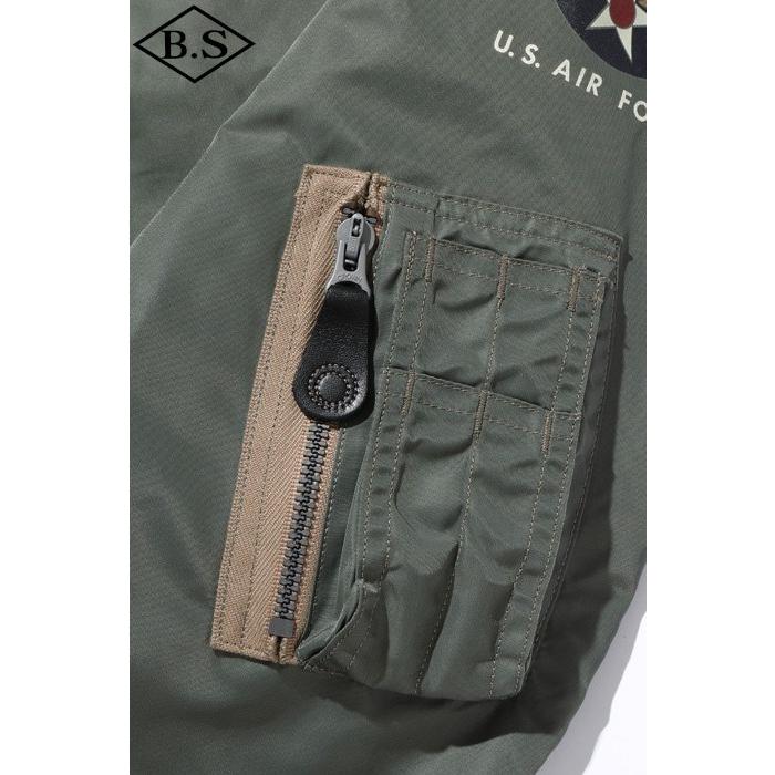 バズリクソンズ BUZZ RICKSON’S アウター BR14870 / Type L-2B “SKYLINE CLOTHING CORPORATION” SAGE GREENの画像