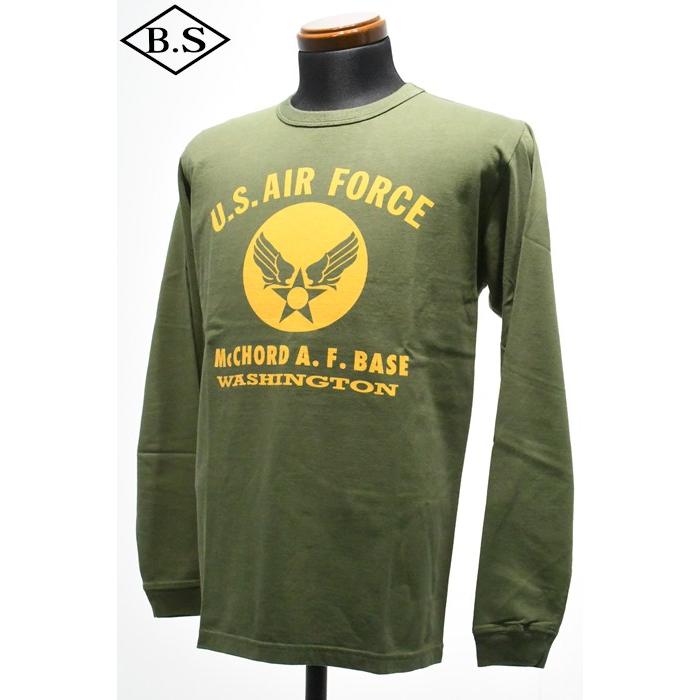 アヴィレックス MA-1 フライトジャケット U.S.AIR FORCE BUZZ RICKSON'S バズリクソンズ 長袖Tシャツ BR69626 L/S T-SHIRT Mc
