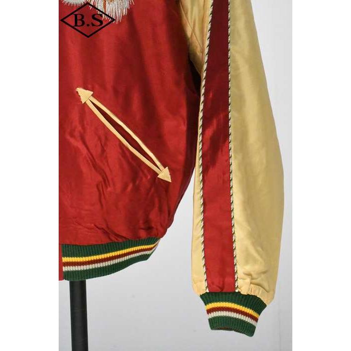 テーラー東洋 TAILOR TOYO スカジャン TT15790-170 / Mid 1950s Style Acetate Souvenir Jacket “EAGLE” × “BLUE TIGER”の画像