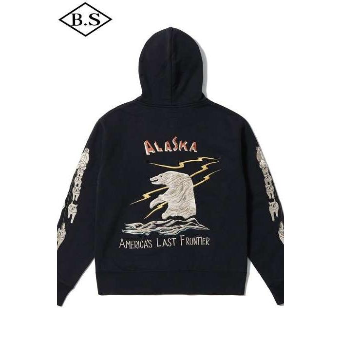 ALASKA スカジャン　東洋　XL TAILOR TOYO テーラー東洋 スウェット TT69652 SUKA ZIP PARKA