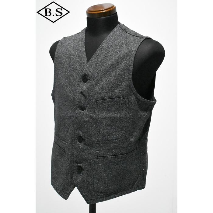 SUGAR CANE シュガーケーン Sugar Cane ベスト SC12795 9oz. BLACK