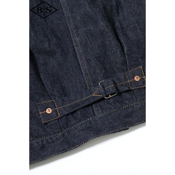 シュガーケーン Sugar Cane デニムジャケットSC11936T 13oz. DENIM BLOUSE 1936 MODEL (T-BACK) INDIGOの画像