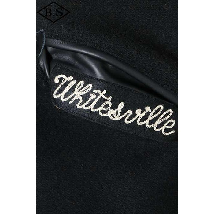 ホワイツビル WHITES VILLE アウター Lot No. WV15784-119 / 30oz. WOOL MELTON AWARD JACKET “POLAR BEAR” (BLACK)の画像
