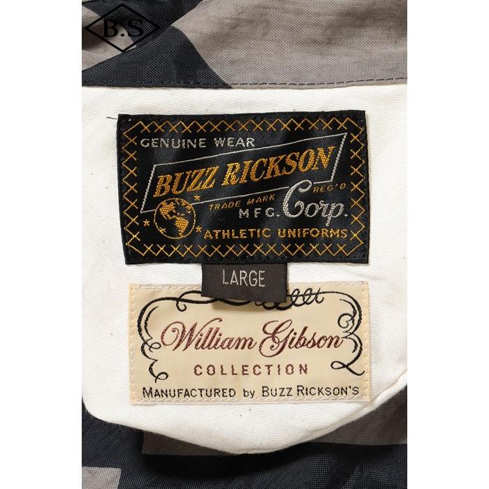 バズリクソンズ  BUZZ RICKSON’S ベスト  Lot No. BR15811 / WILLIAM GIBSON COLLECTION BLACK LINE CREWMAN VEST (MOD.) REVERSIBLE  GRAY×BLACKの画像