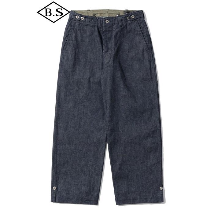 バズリクソンズ BUZZ RICKSON’S パンツ Lot No. BR42596 / TROUSERS, FIELD, Type M-1943 “DENIM CIVILIAN MODEL”の画像