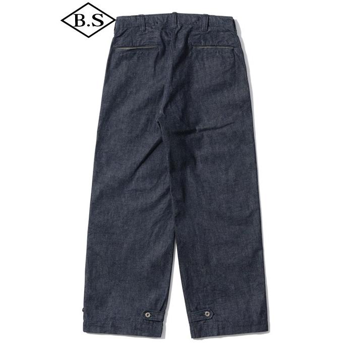 バズリクソンズ BUZZ RICKSON’S パンツ Lot No. BR42596 / TROUSERS, FIELD, Type M-1943 “DENIM CIVILIAN MODEL”の画像