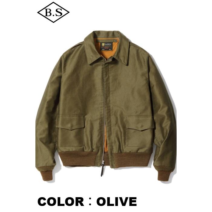 バズリクソンズ BUZZ RICKSON’S アウター BR15767 AVIATION ASSOCIATES JUNGLE CLOTH A-2の画像