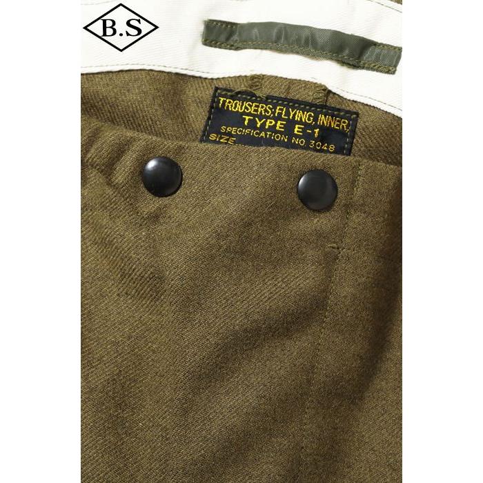 バズリクソンズ BUZZ RICKSON’S パンツ BR42590 TYPE E-1 BUZZ RICKSON INC. OLIVE | BUZZ RICKSON'S | 04