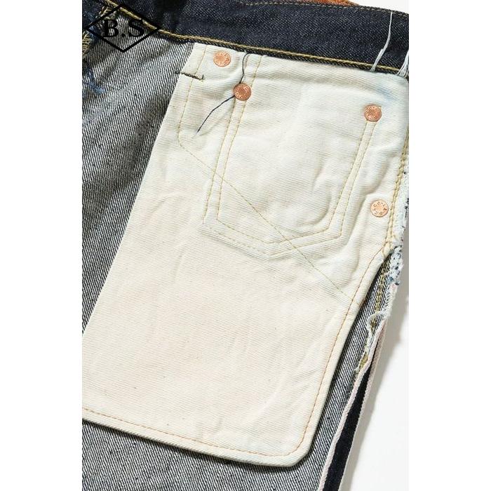 シュガーケーン Sugar Cane デニム SC42025 13oz. DENIM WAIST OVERALLS 2025 MODEL (WIDE LEG) | SUGAR CANE | 10