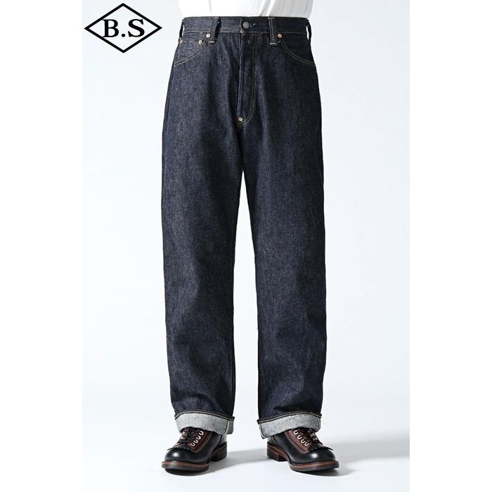 シュガーケーン Sugar Cane デニム SC42025 13oz. DENIM WAIST OVERALLS 2025 MODEL (WIDE LEG) | SUGAR CANE | 15