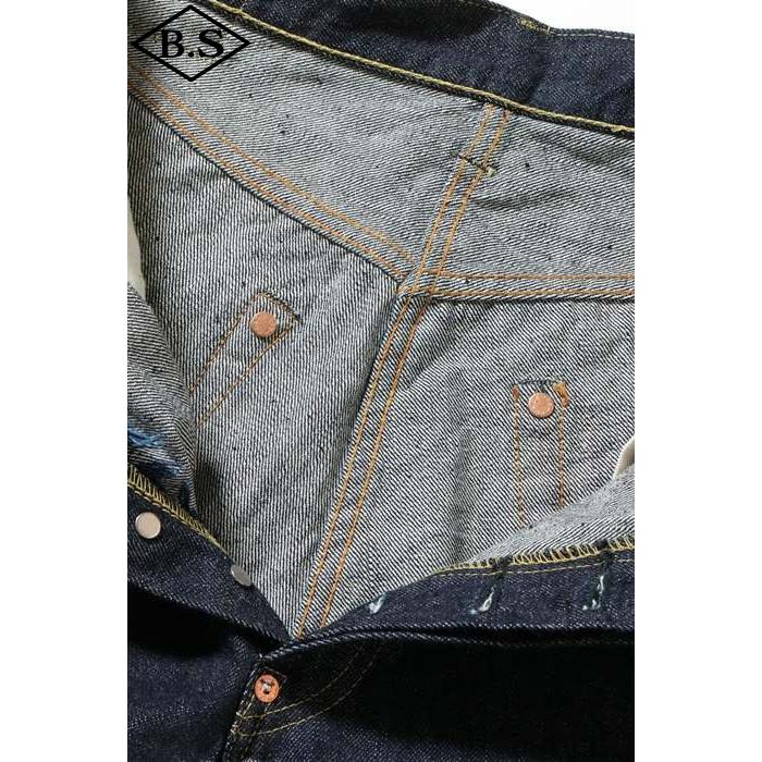 シュガーケーン Sugar Cane デニム SC42025 13oz. DENIM WAIST OVERALLS 2025 MODEL (WIDE LEG) | SUGAR CANE | 09