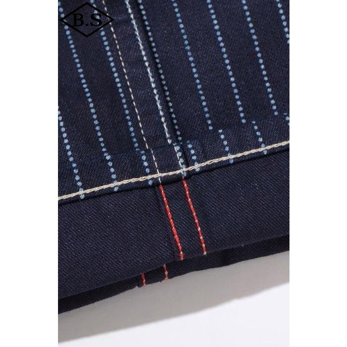 シュガーケーン Sugar Cane パンツ SC40786  9oz. WABASH STRIPE ENGINEER PANTS NAVY | SUGAR CANE | 06