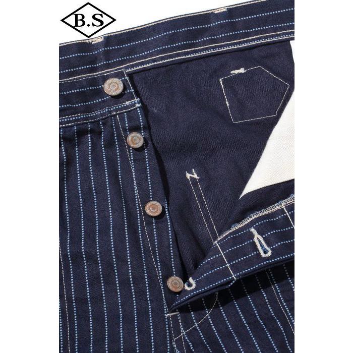 シュガーケーン Sugar Cane パンツ SC40786  9oz. WABASH STRIPE ENGINEER PANTS NAVY | SUGAR CANE | 08