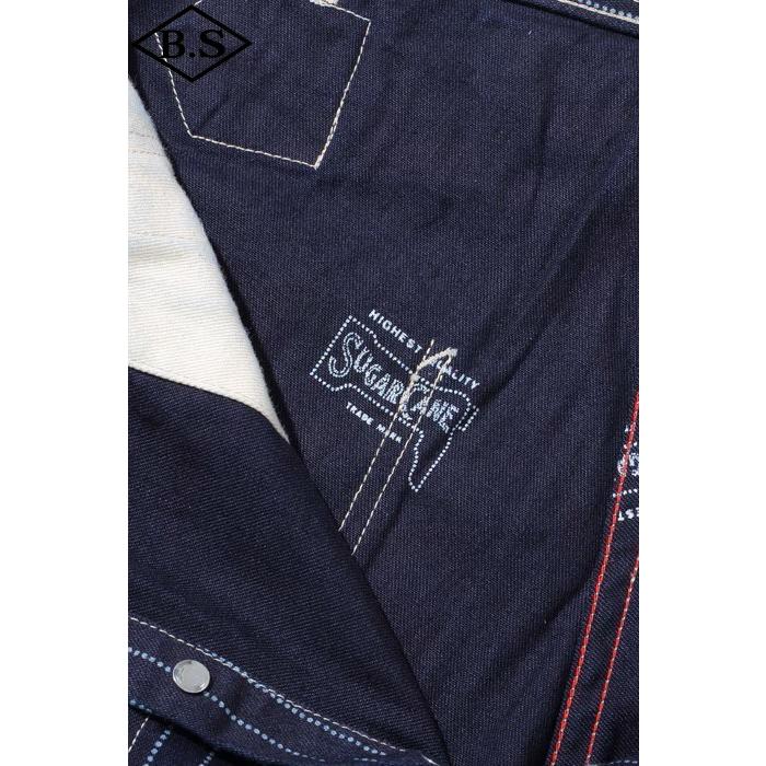 シュガーケーン Sugar Cane パンツ SC40786  9oz. WABASH STRIPE ENGINEER PANTS NAVY | SUGAR CANE | 09