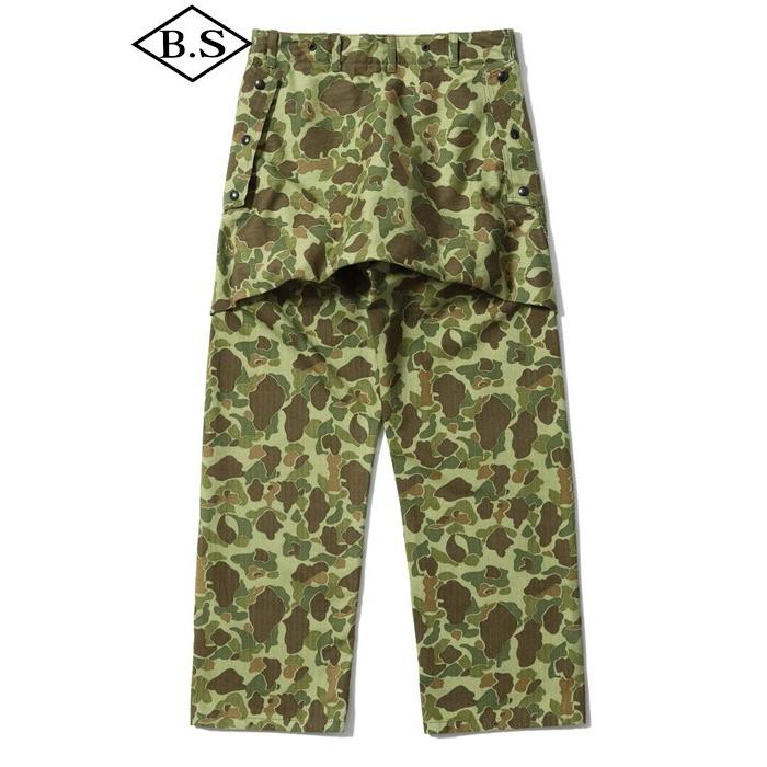 バズリクソンズ BUZZ RICKSON’S パンツ Lot No. BR42634 / U.S. MARINE CORPS TROUSERS, HERRINGBONE, CAMOUFLAGED P-44 | BUZZ RICKSON'S | 01