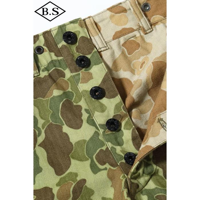 バズリクソンズ BUZZ RICKSON’S パンツ Lot No. BR42634 / U.S. MARINE CORPS TROUSERS, HERRINGBONE, CAMOUFLAGED P-44 | BUZZ RICKSON'S | 06